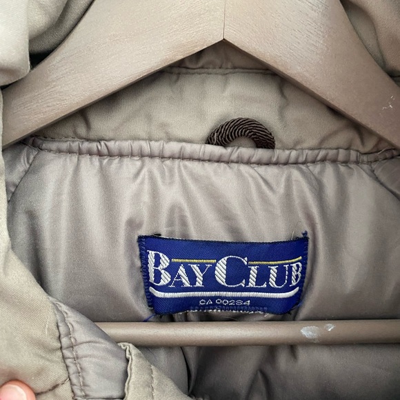 Vintage 80s/90s Khaki/Beige Bay Club Jacket - M-L - Picture 3 of 6